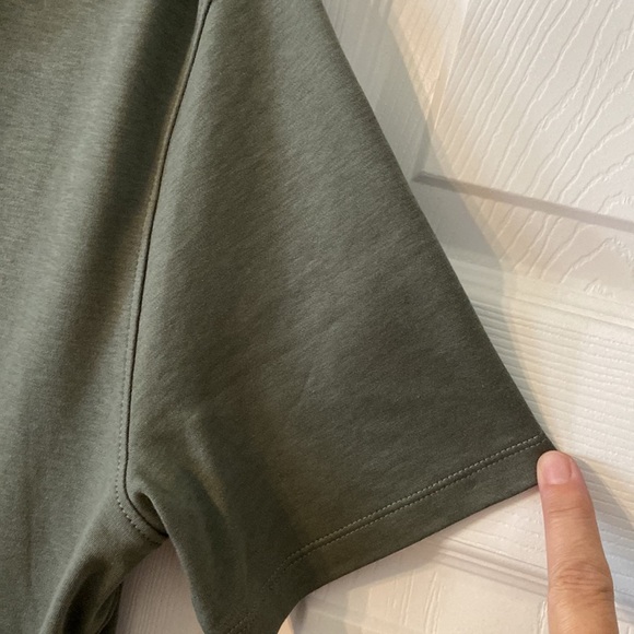 Apt9 Mans Shirt 100% cotton size L very nice green color - Picture 4 of 7